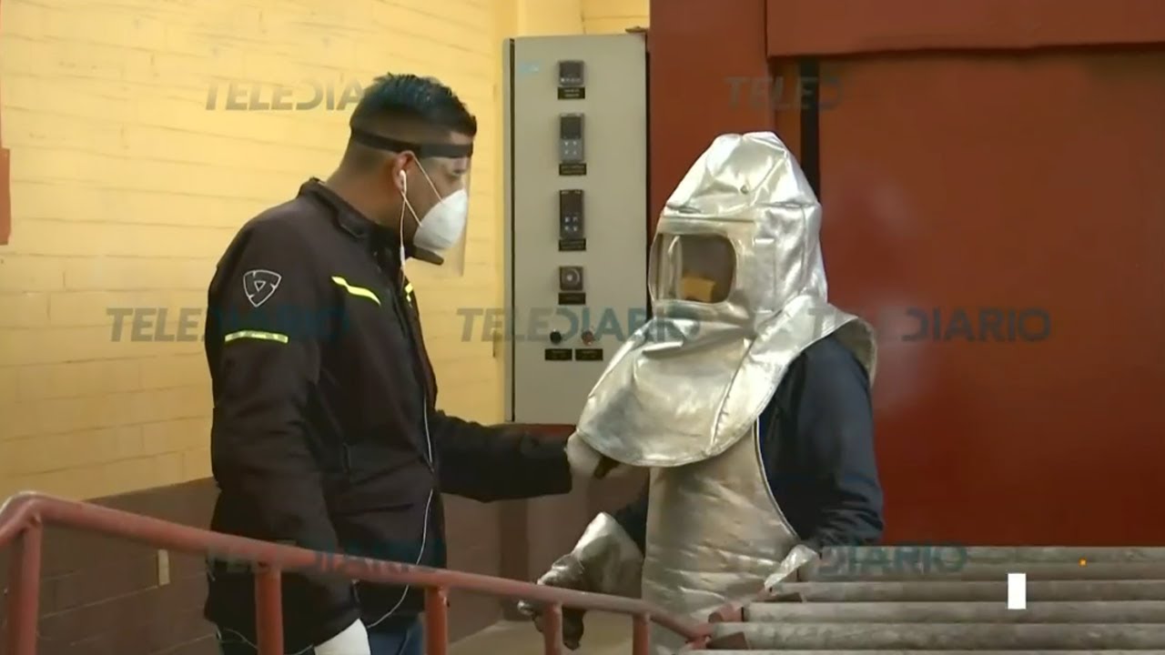 Así opera un crematorio para fallecidos COVID-19 en Neza