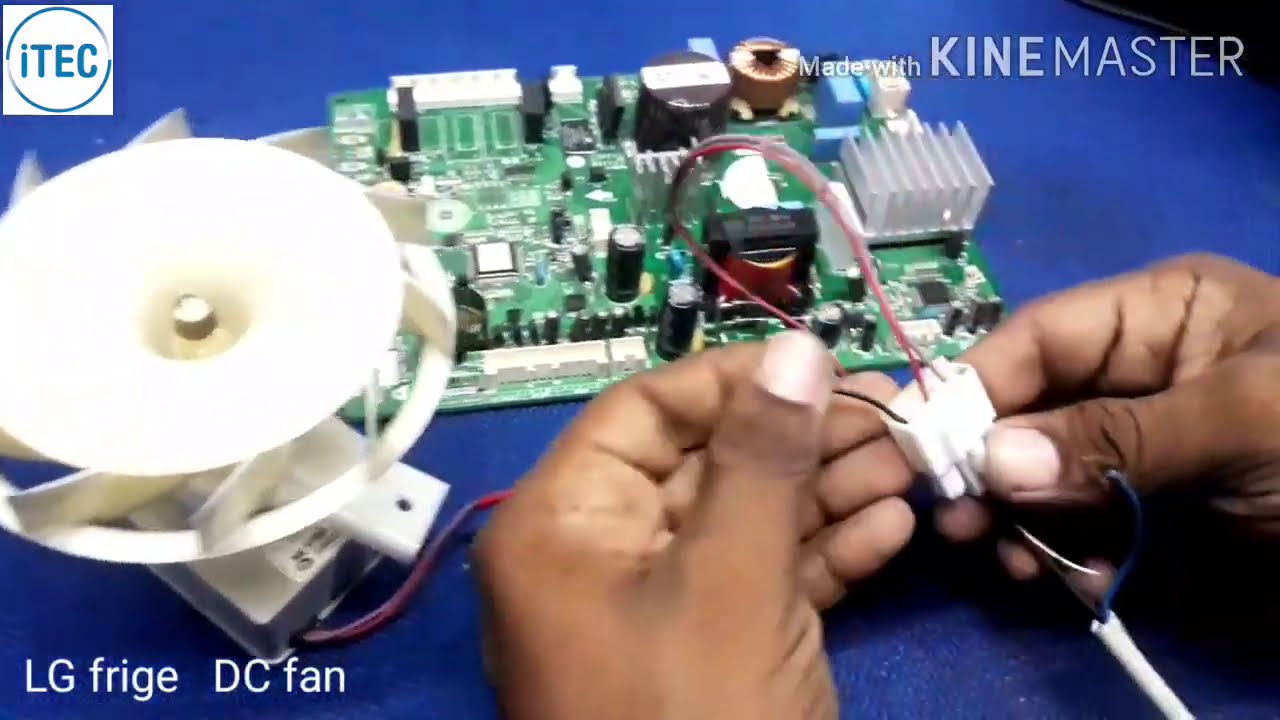 LG frige DC fan test MODEL GL-M292RLTL