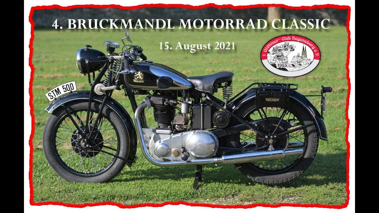 Oldtimer Motorrad Ausfahrt 2021, 1. Oldtimer Club Regensburg