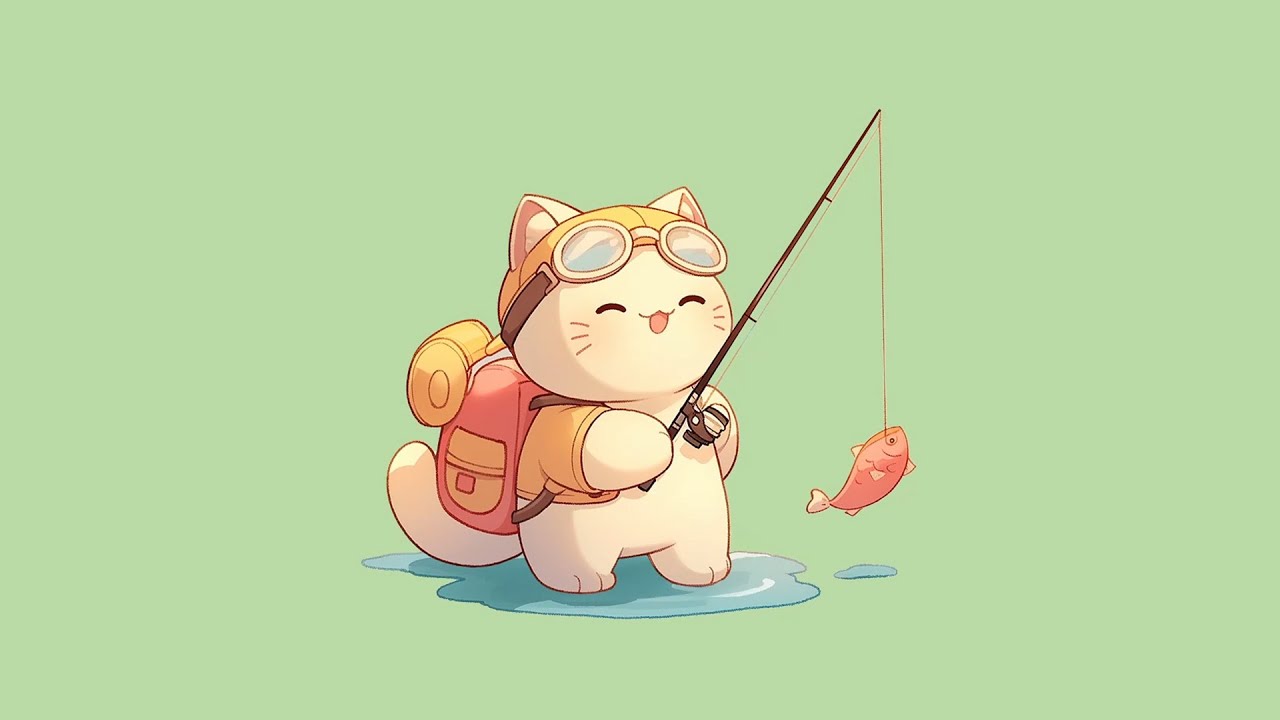 Just relax 🎣 lofi hip hop【Chillhop mix】 😸 Lofi cat mix