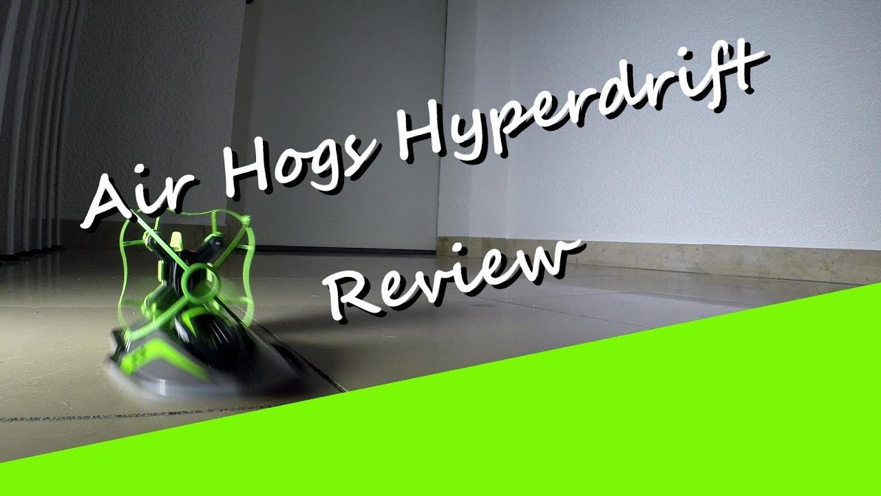 Airhogs / Hyperdrift Drone / 2 in 1 / Minidrohne als Driftboot - coole Idee / Review