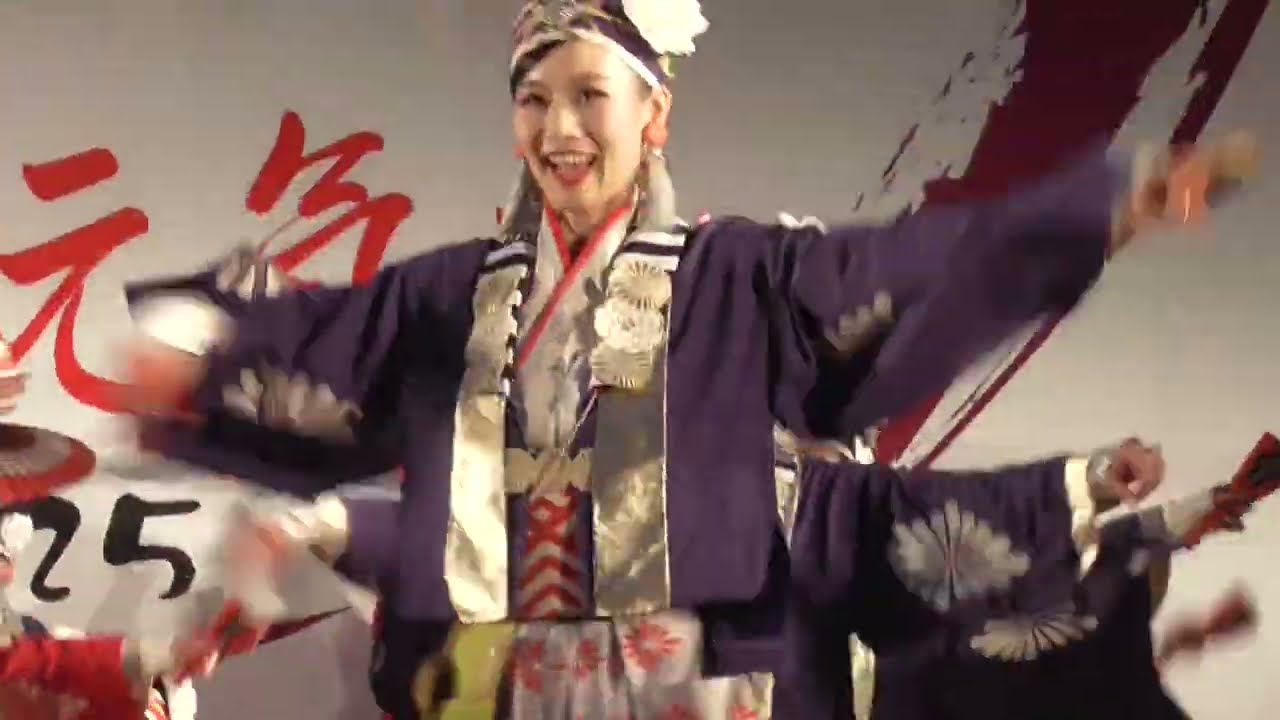 ほにや　原宿表参道元氣祭スーパーよさこい2025　原宿口ステージ　2025/08/23