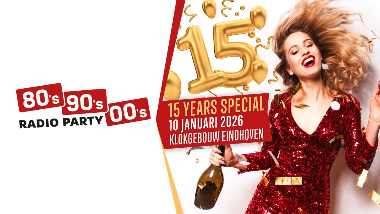 Aftermovie 80's 90's & 00's Radio Party | Klokgebouw Eindhoven | 10-01-2026