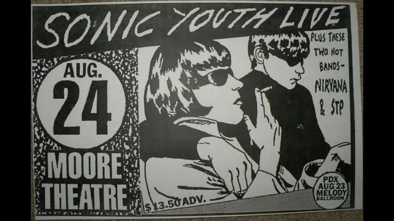 Nirvana - live August 24th, 1990 @ Moore Theatre, Seattle, WA (cassette master transfer)