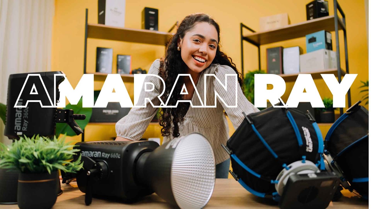 LINHA RAY da Amaran: iluminação profissional ou hype?