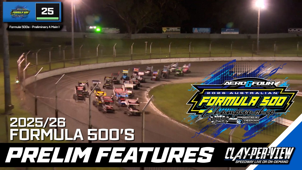 Формула 500 | Чемпионат Австралии 2025/26 - На грани - 6 марта 2026 | Просмотр гонки на грунтовых...