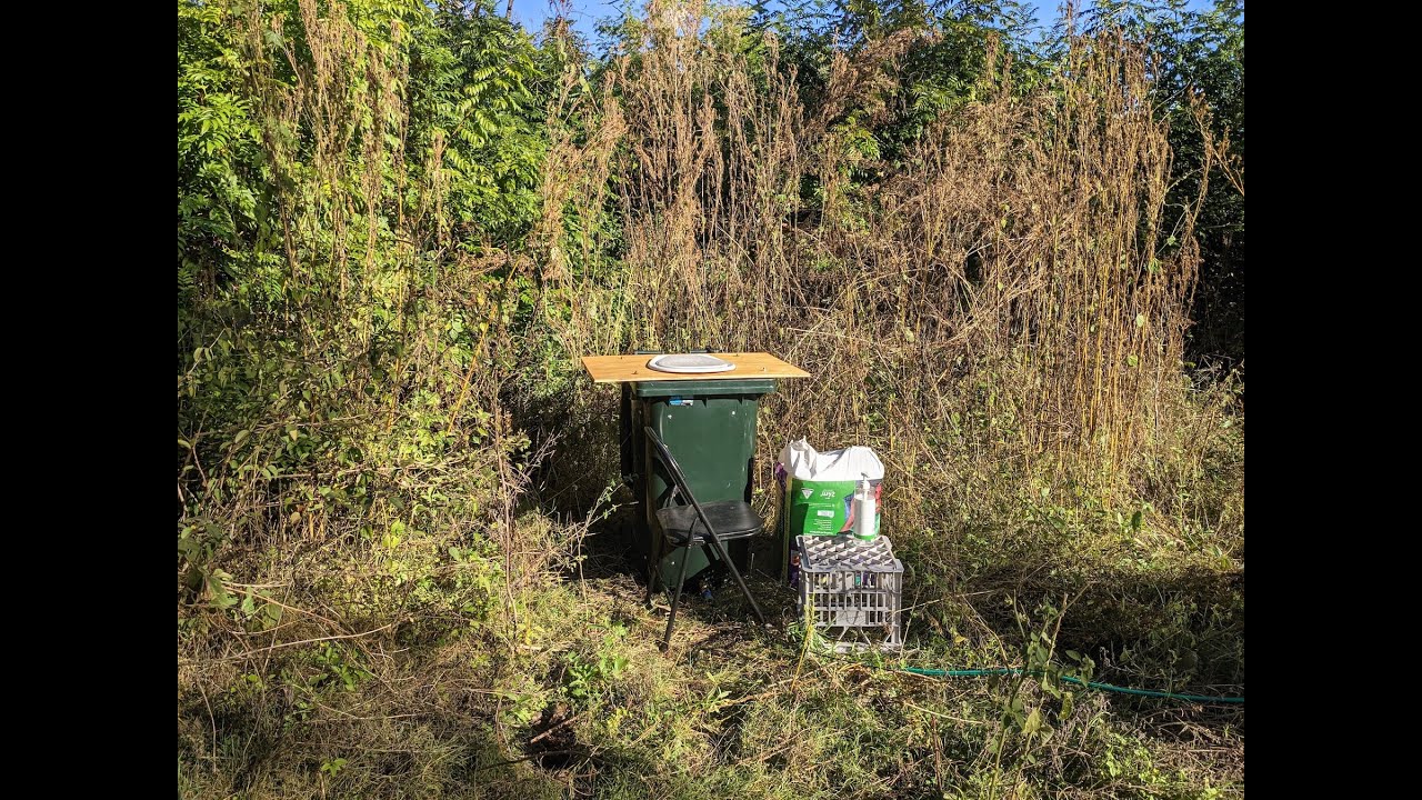 Building a compost toilet (dry toilet) using hand tools and off-the-shelf parts