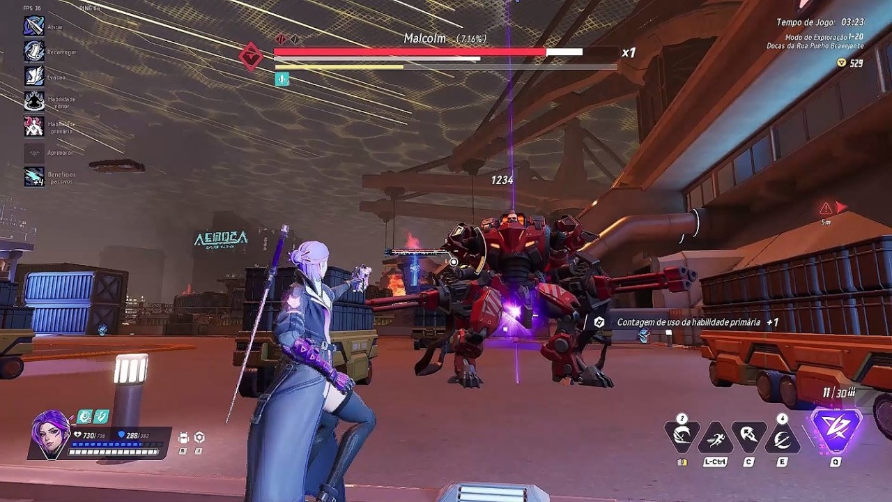 Terminull Brigade - Blade vs boss