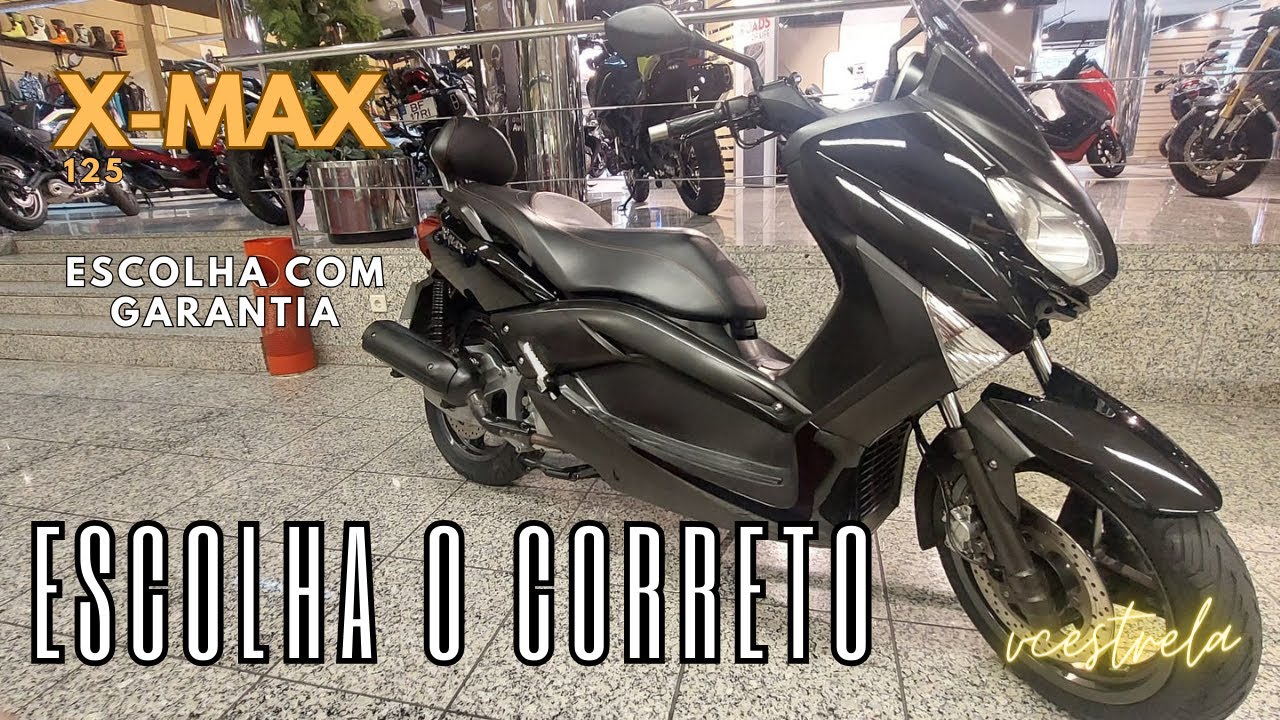 #YAMAHA X-MAX 125 USADA E VEJAM EM QUE ESTADO ESTA
