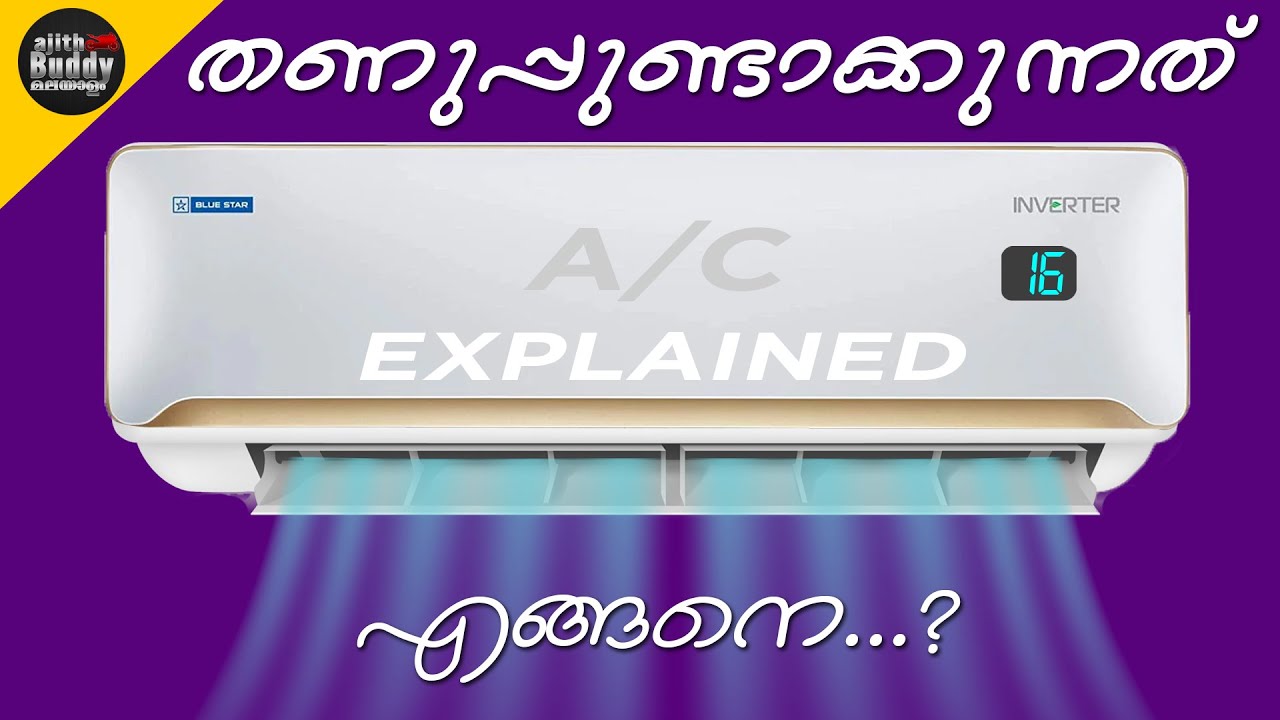 A/C Working Explained | A/C യുടെ പ്രവർത്തനം | How A/C Cools The Room | TXV | Ajith Buddy Malayalam