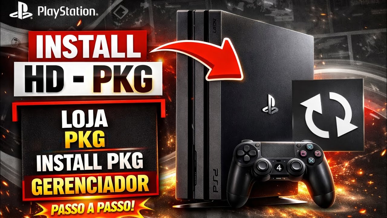 PS4 DESBLOQUEADO: PKG Installer + Gerenciador de Arquivos 100% Funcional!