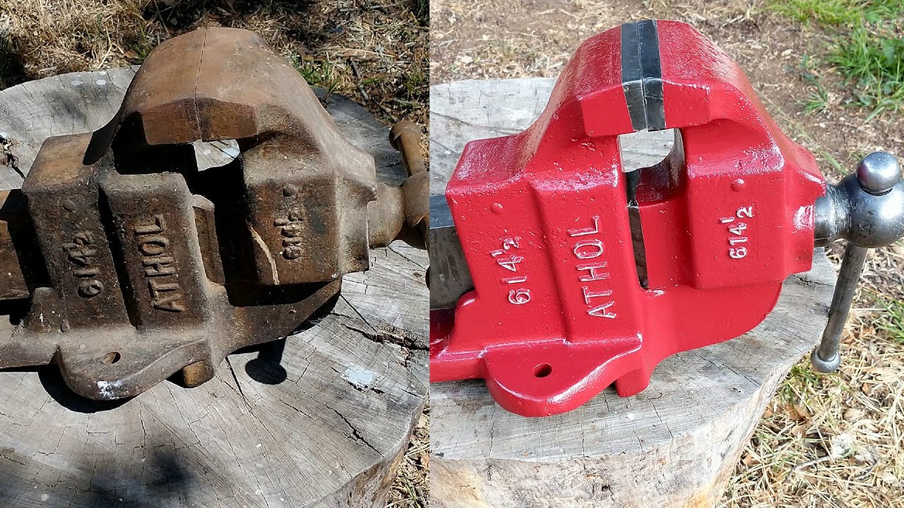 Rusty Vise Restoration: Athol 614 1/2