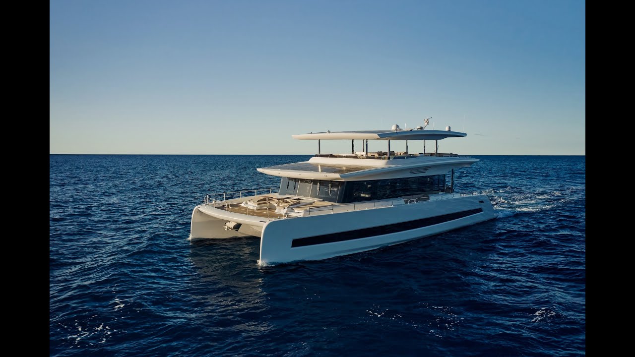 VisionF 80 Solar Electric Charter Catamaran ATRAVERSIA (Long)