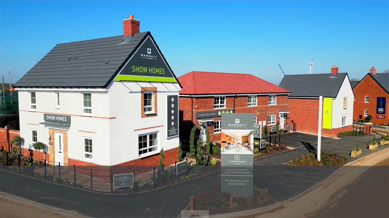 Barratt Homes Curborough Fields in Lichfield, Staffordshire