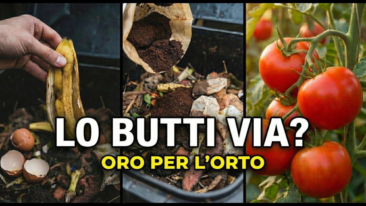 NON COMPRARE CONCIMI! 7 Scarti della Cucina che Fanno Miracoli nell'Orto.