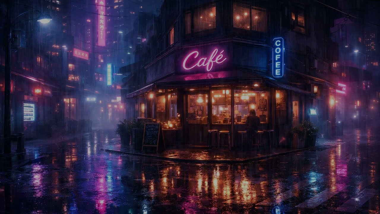 Neon Rain Nights – Lofi Chillhop for Relax & Focus