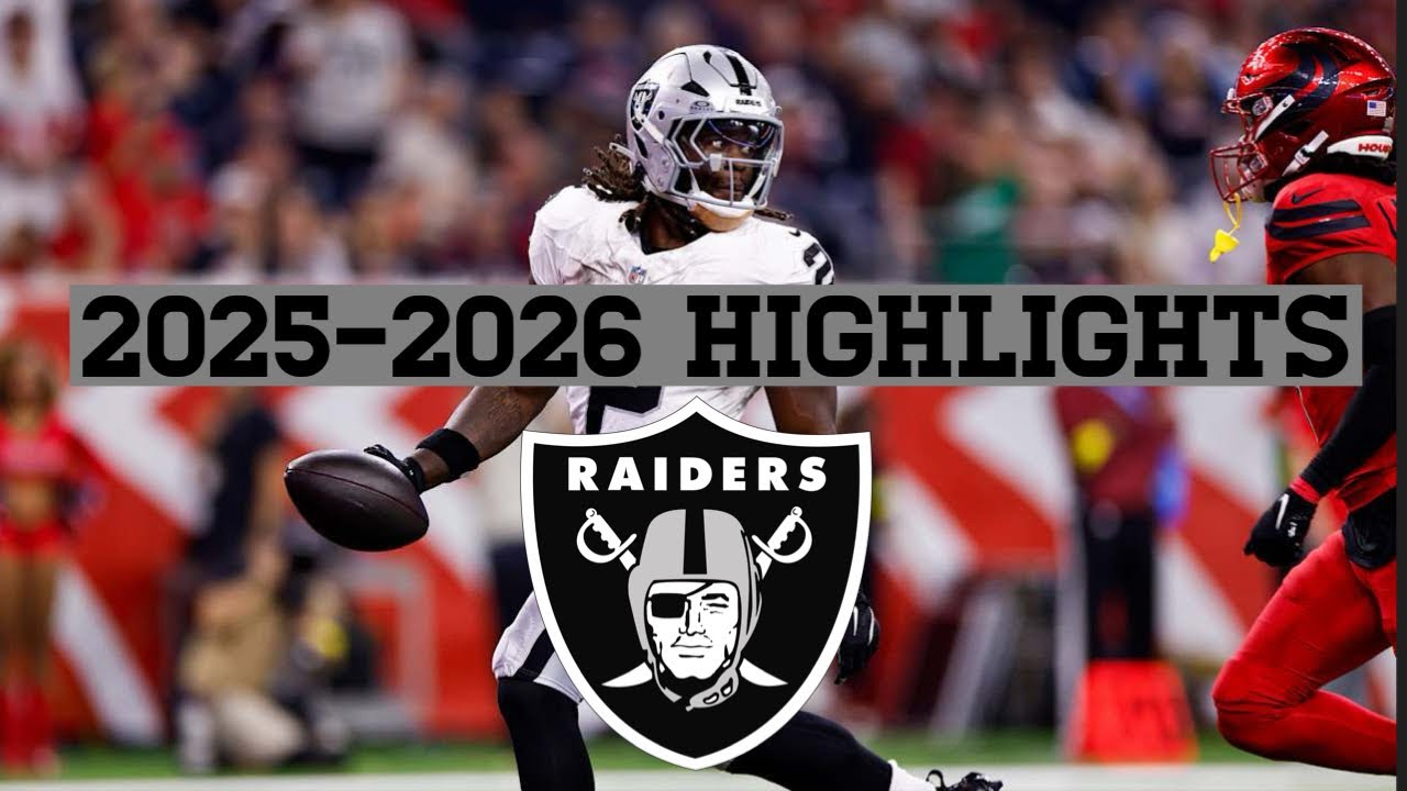 Las Vegas Raiders 2025-2026 Season Highlights 