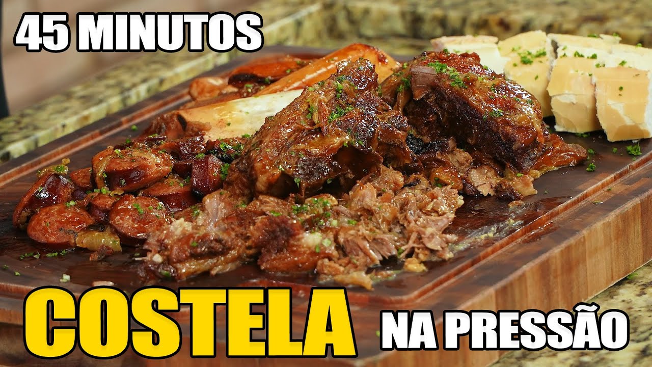 Costela na Pressão sem Água – Desmanchando em 45 Minutos! | Tv Churrasco
