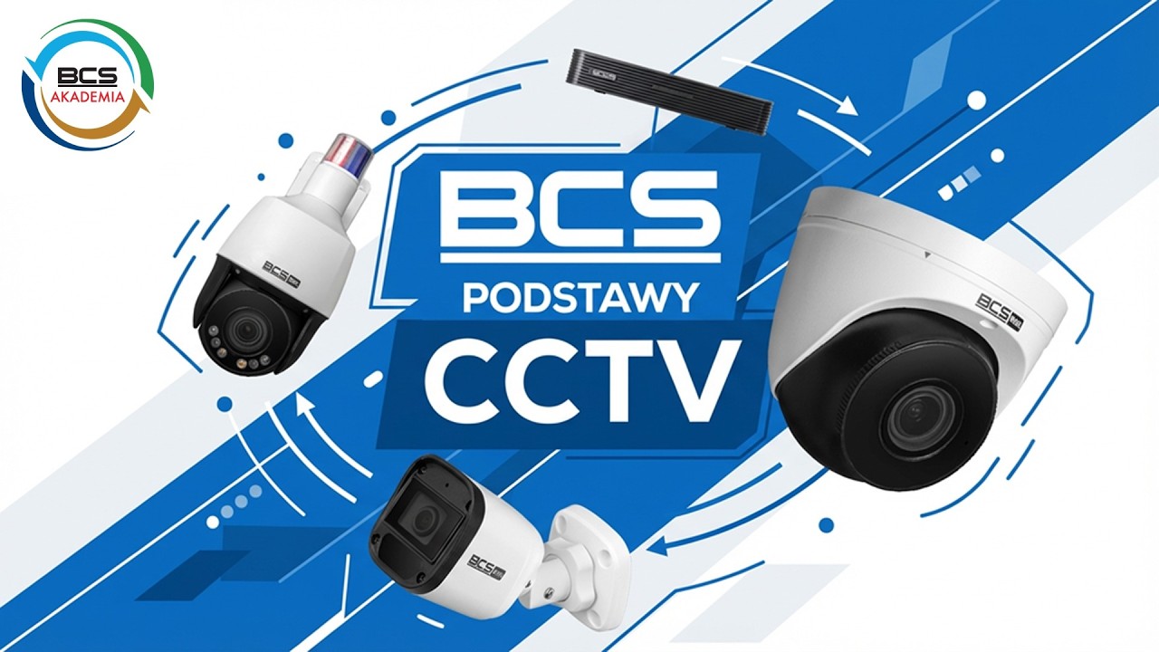 BCS – Podstawy CCTV | Część 1 – Wprowadzenie do monitoringu 📹