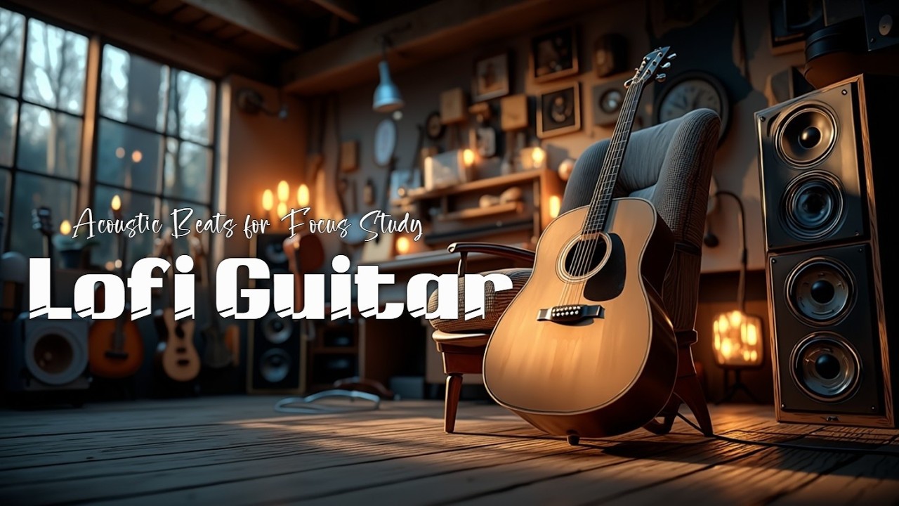 Чилл Лоу-фай Гитара 🎸 Расслабляющий Лоу-фай для учебы и концентрации