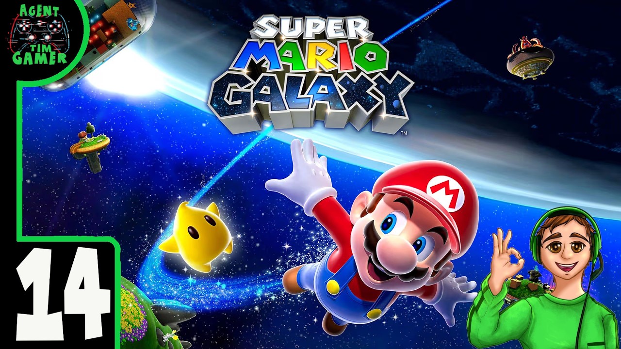 Scaling the Sticky Wall | SUPER MARIO GALAXY Lets Play Part 14