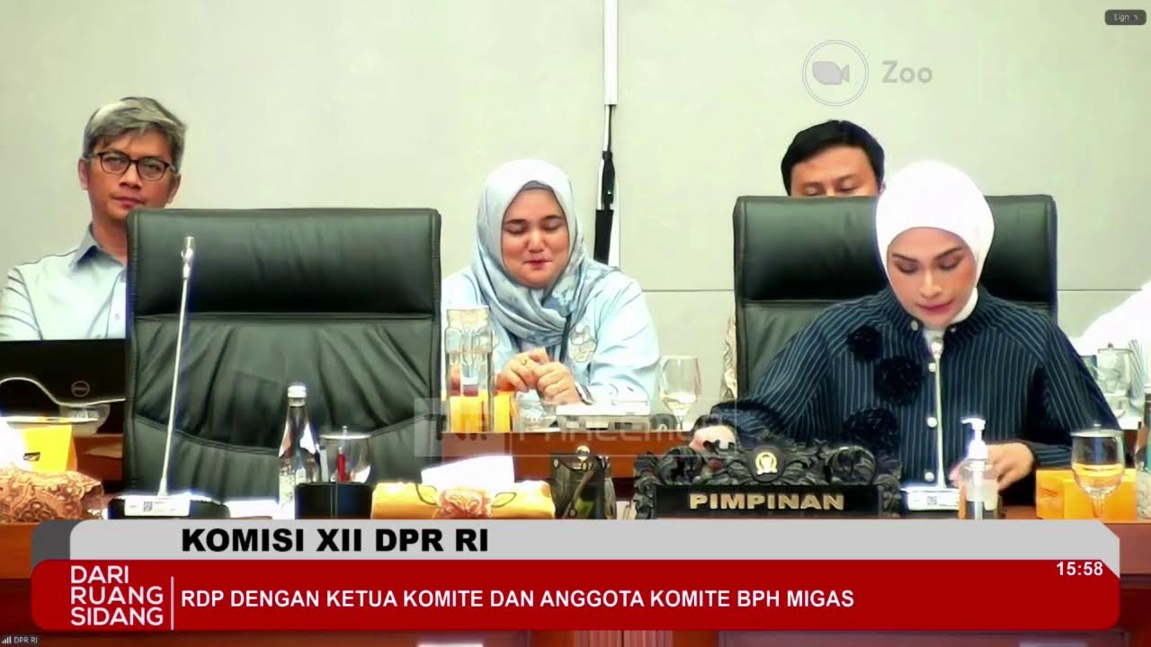 BREAKING NEWS - KOMISI XII DPR RI RDP DENGAN KETUA KOMITE DAN ANGGOTA KOMITE BPH MIGAS