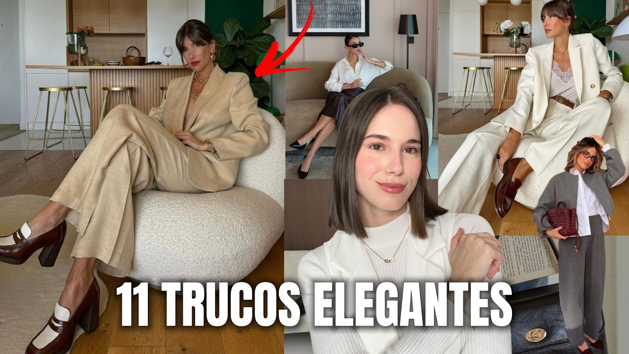 11 trucos de estilo para que tu ropa se vea de lujo (sin gastar)