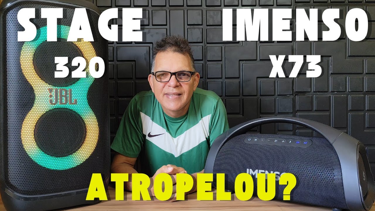 IMENSO X73 VS JBL PARTYBOX 320 - Qual CAIXA DE SOM &Eacute; MELHOR?