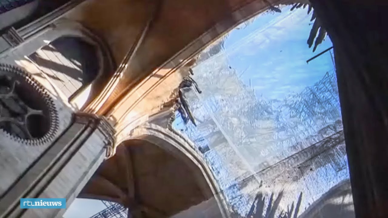 Zo ziet Notre-Dame eruit, drie maanden na de brand   - RTL NIEUWS