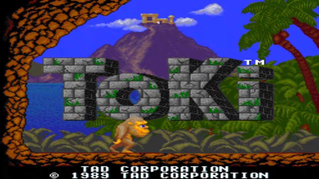 VIDEO GAME - Toki (1989) - WALKTHROUGH - GAMEPLAY