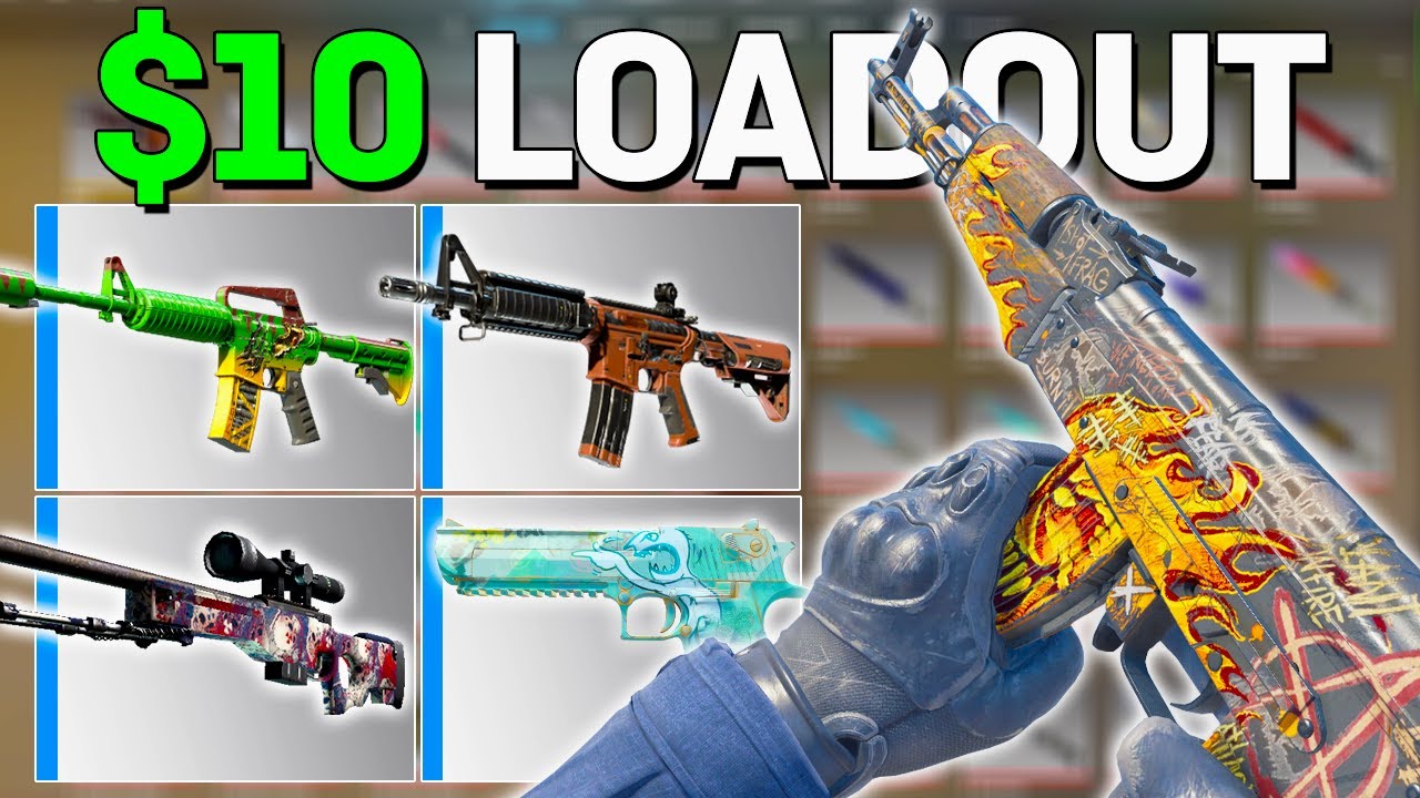 FULL CS2 LOADOUT For $10! (BEST Cheap Inventory)