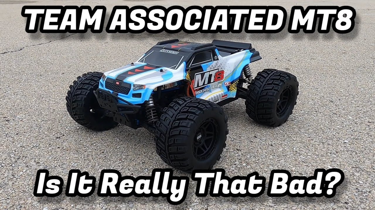 Team Associated MT8 Speed Tests & Bash!
