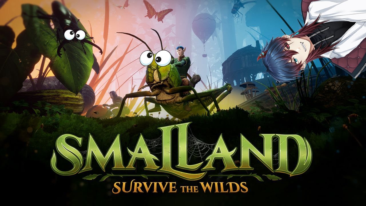 🔴 LIVE - 【Andri Lu】 | Tí hon sinh tồn rất vô tree Smalland #2