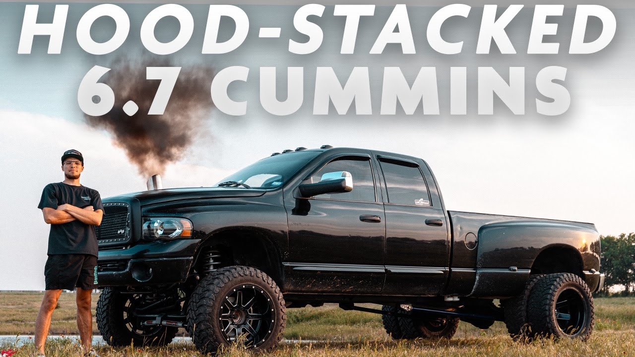 Full Overview of My 600hp, NV5600, Hood-Stacked, Lifted, 6.7 Cummins Swapped Dually!!!