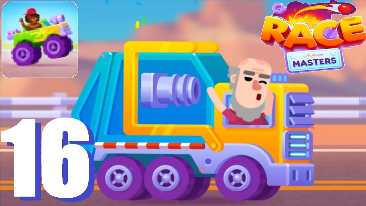 Racemasters Сlash of Сars - gameplay Walkthrough - Chapter 16 iOS / Android