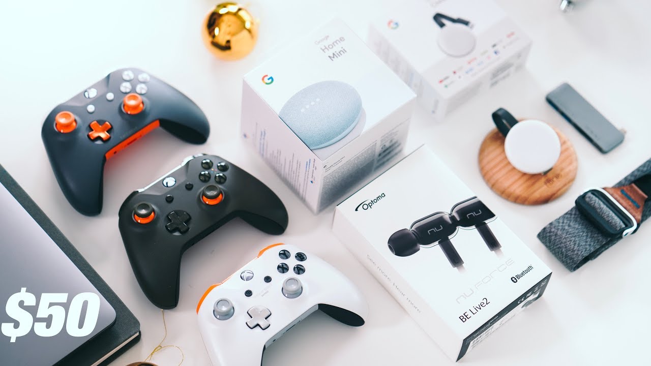 BEST Tech Gift Ideas Under $50 - 2018 Holiday Gift Guide!
