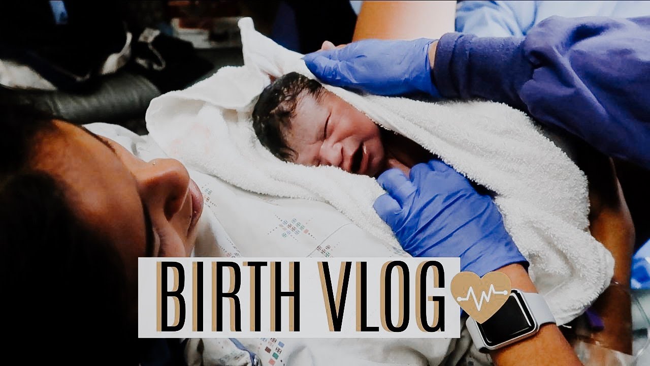 NATURAL LABOR AND DELIVERY VLOG | SURPRISE GENDER | Monica Perera