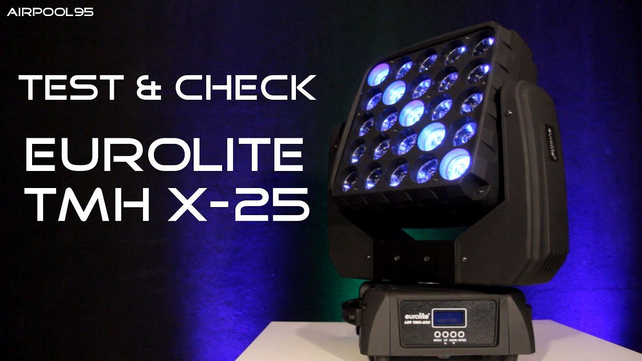 Matrix-Head - Test & Check Eurolite LED TMH-X25