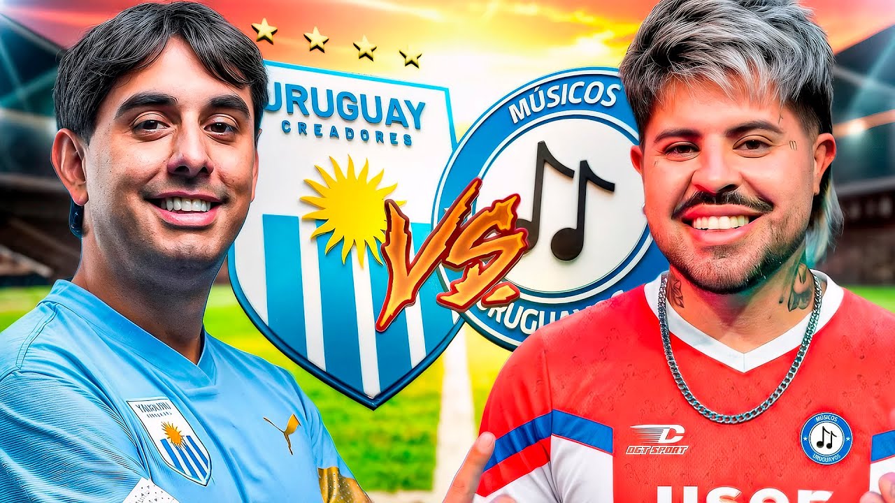 Así se vivió URUGUAY CREADORES vs MÚSICOS | Resumen del partido ⚽🔥