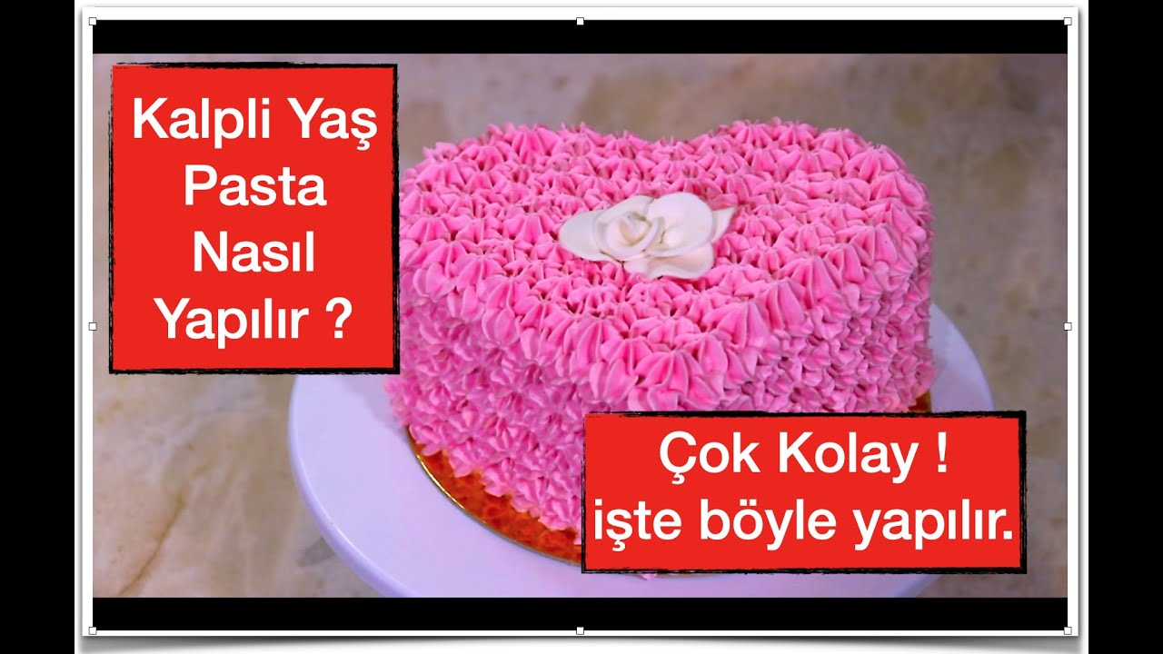 Kalpli Yaş Pasta Yapımı #evdekaltürkiye #stayathome