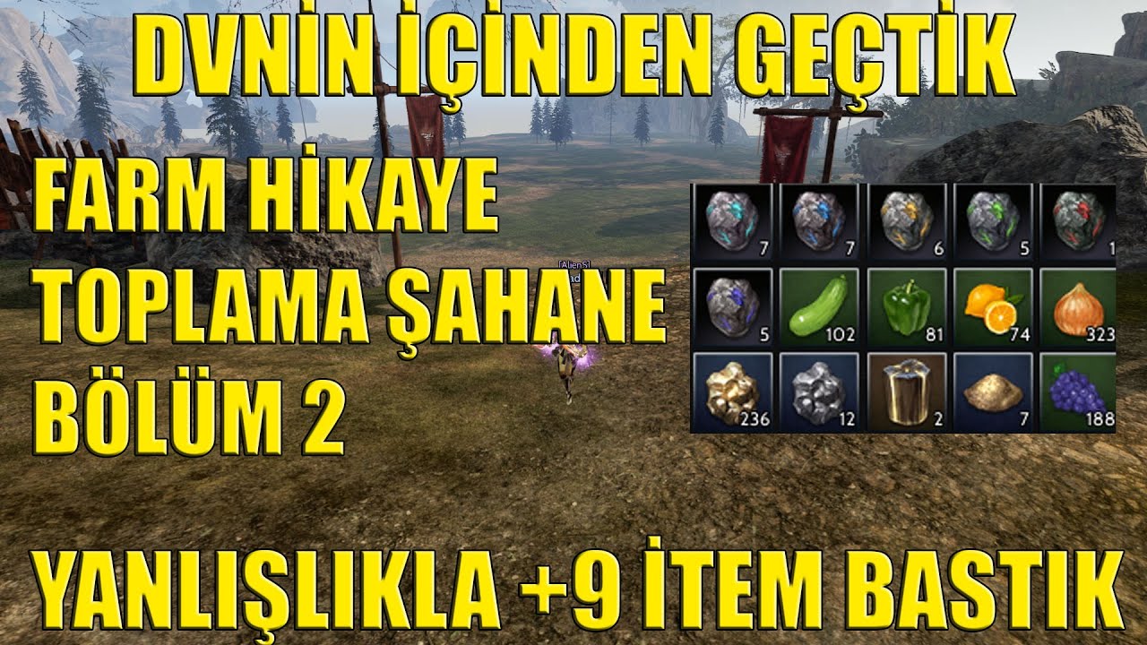 Rise Online +9 İtem Bastık | Farm Hikaye Toplama Şahane Bölüm 2