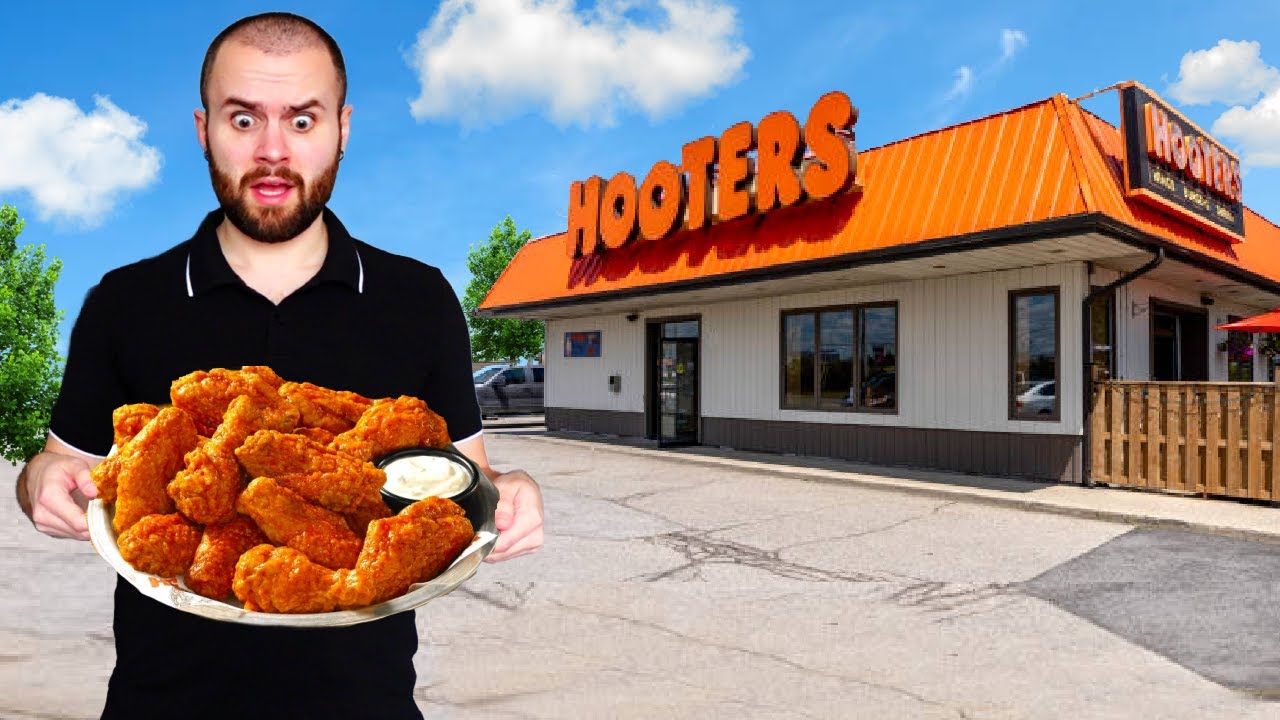 Man Eats At HOOTERS For 24 HOURS!