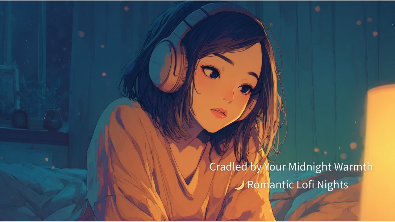 Cradled by Your Midnight Warmth 🌙 Romantic Lofi Nights