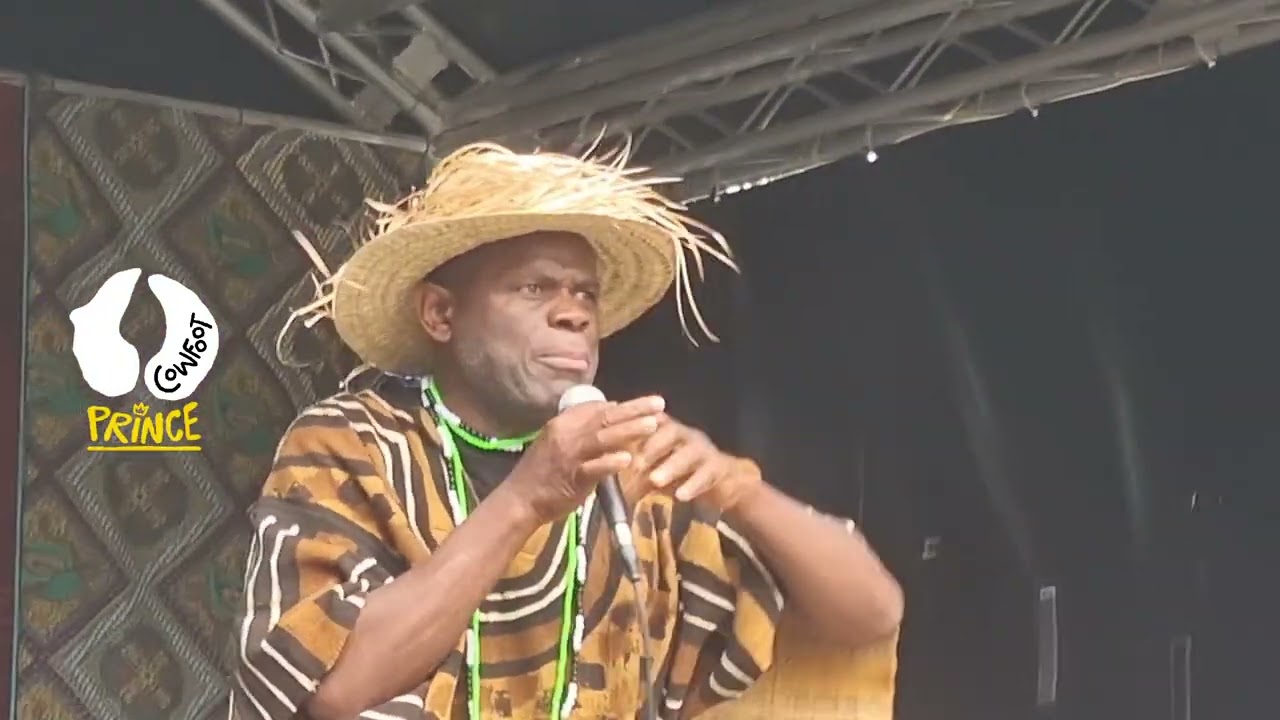 Usifu Jalloh The Cowfoot Prince at Afrifest 2024