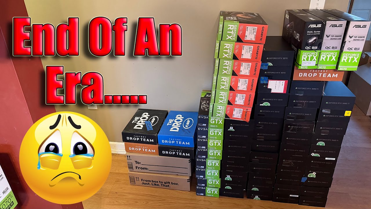 Конец эпохи... Больше никакого майнинга криптовалюты на GPU в пещере :o(