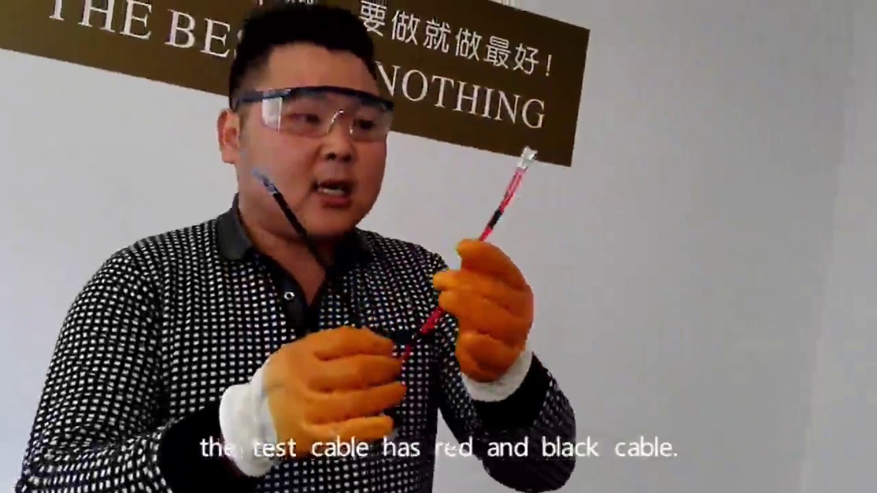 6Install U Terminal and Test cables 1