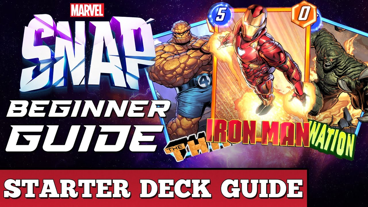 Marvel Snap Beginners Guide: How to WIN with the STARTER DECK