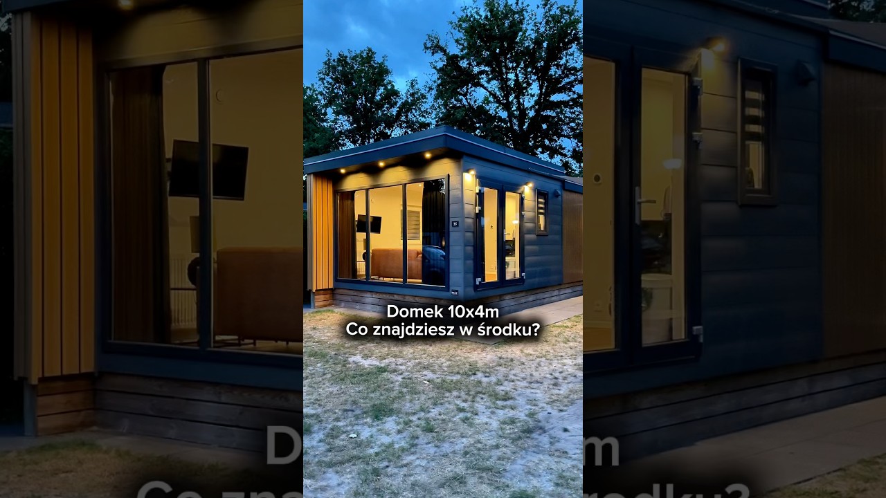 Dom mobilny 40m2 - co znajdziesz wewnątrz? #dommobilmy #domekkontenerowy