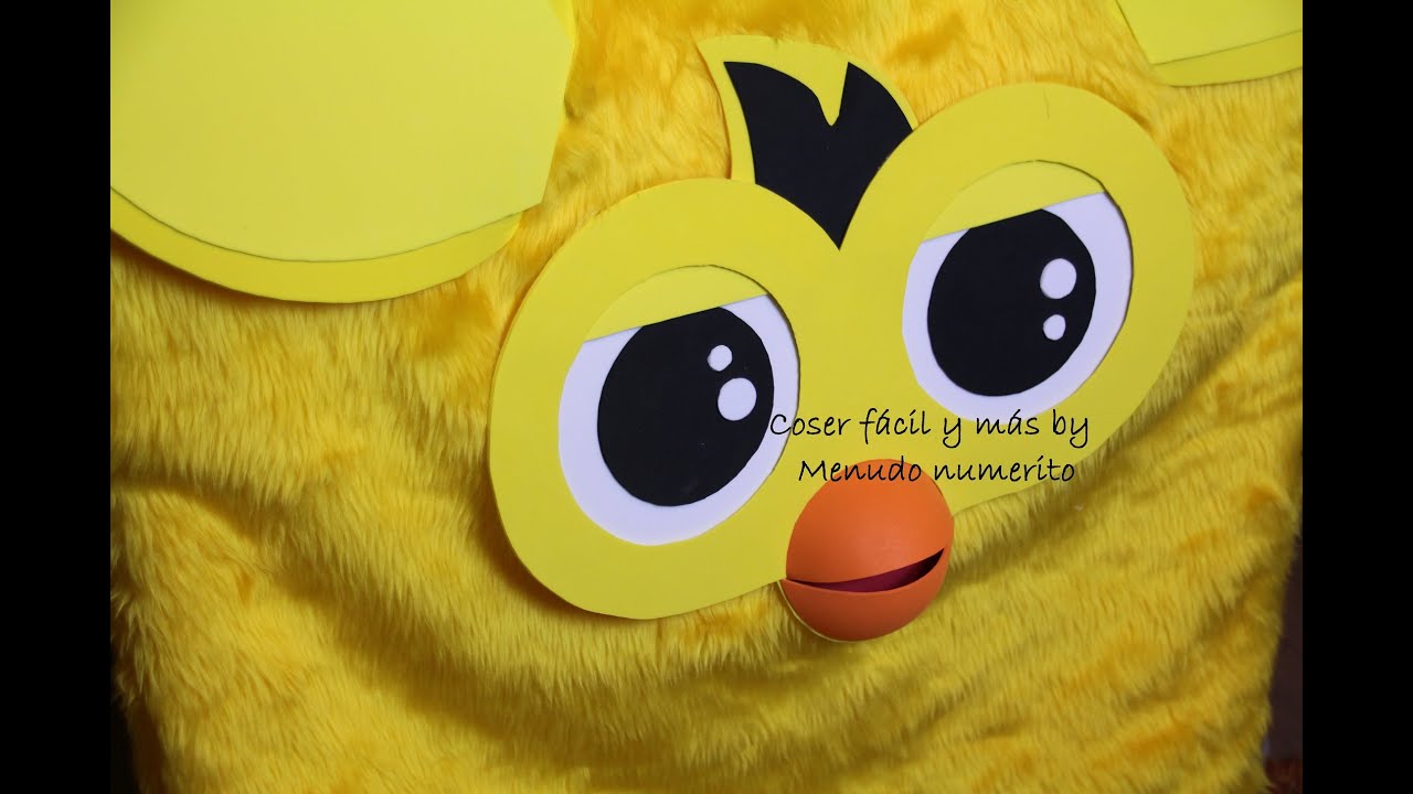 Cómo hacer un disfraz de Furby completo