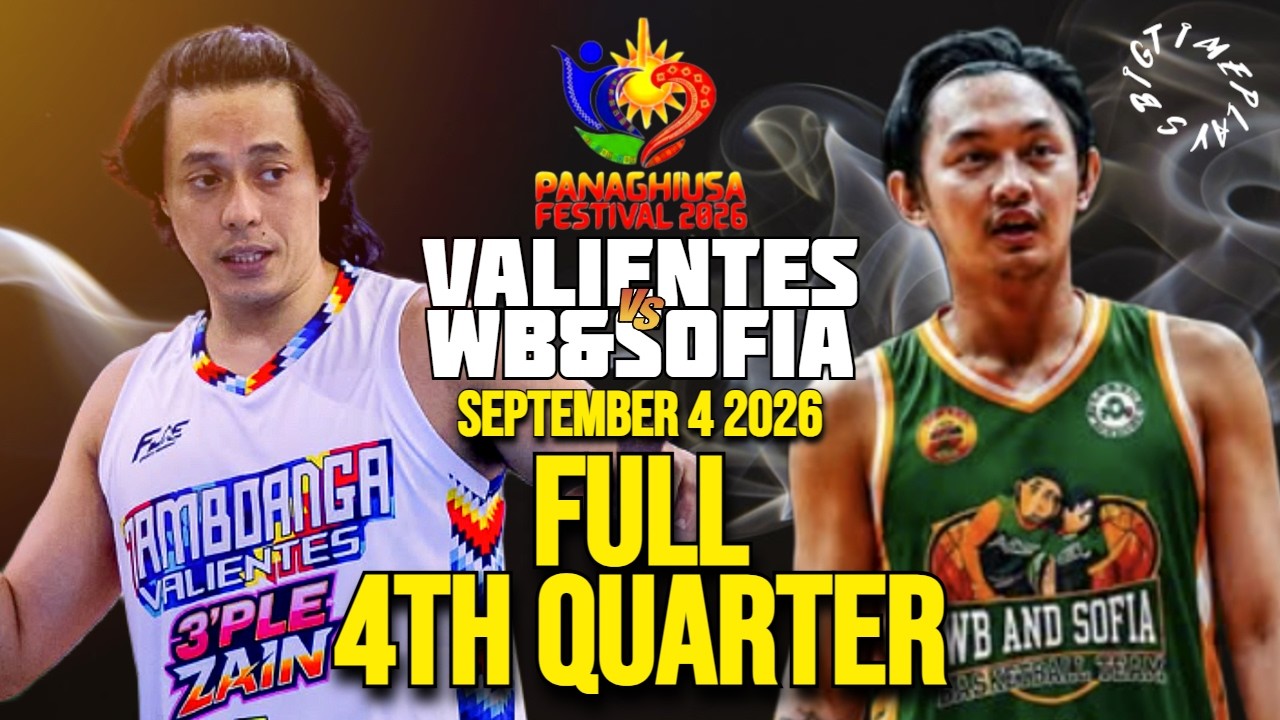 ROMEO vs. FRAN YU! FULL 4th Quarter: Valientes vs. WB & Sofia | Claver Open Reinforced 2026